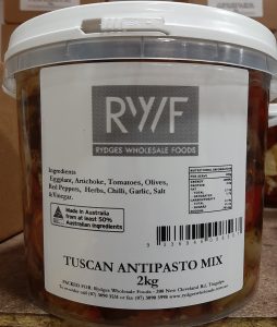 Antipasto Mix Tuscan 2kg Bucket