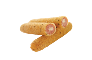 Crumbed BaconCheese Sausage