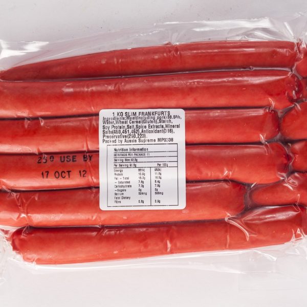 Frankfurters 1kg scaled