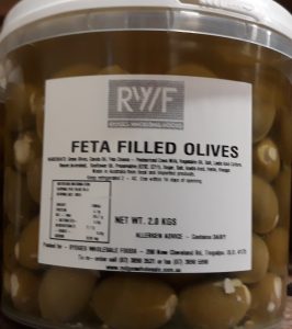 Olives Feta-filled 2kg