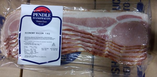Pendle Rind On Bacon Economy 1kg Retail