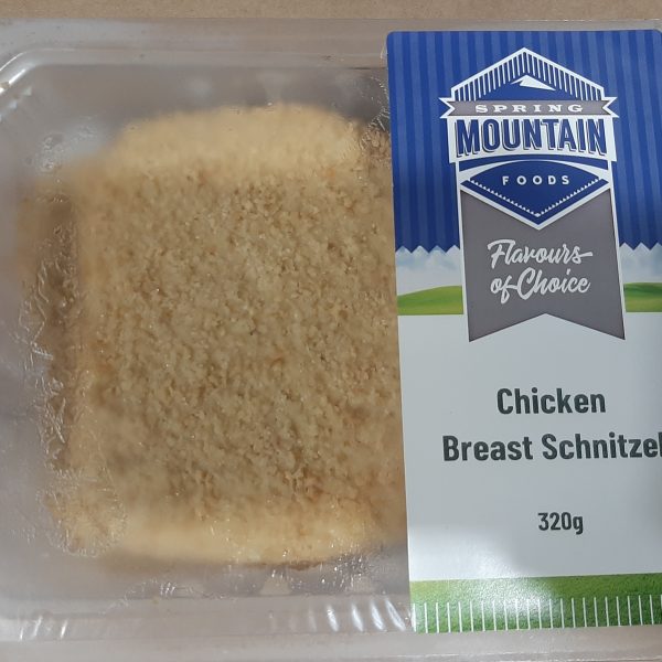 Tray Packed Breast Schnitzels
