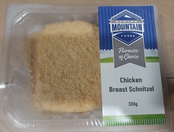 Tray Packed Breast Schnitzels