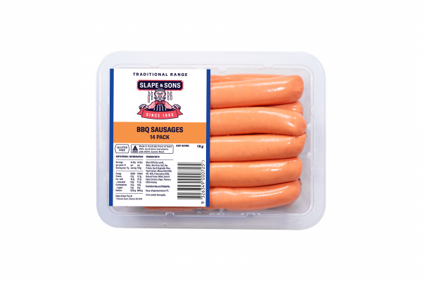 GT01-1 BBQ SAUSAGES 14 PACK