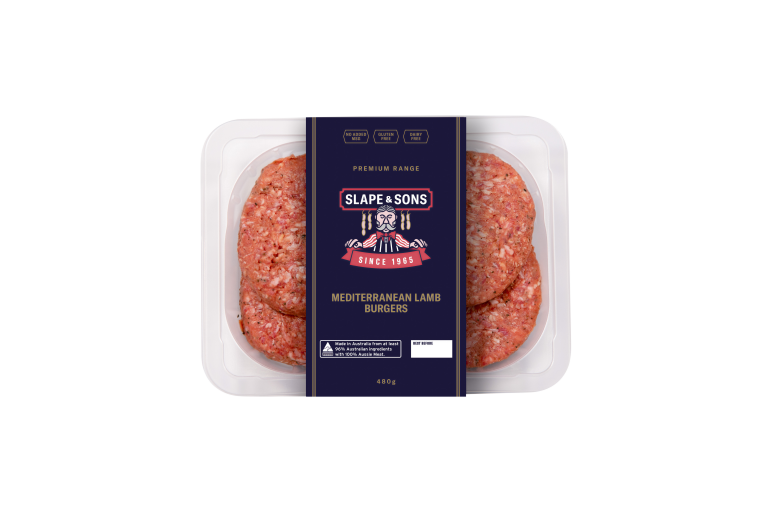 GT86 MEDITERRANEAN LAMB BURGER